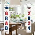 thumbnail image 6 of Graduation Banner,Graduation Backdrop,GRAD Banner Blue Porch Door Sign Welcome Banner for Indoor Outdoor Wall Indoor Outdoor Decor,Graduation Party Decorations,Classroom Decor, 6 of 8