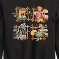 thumbnail image 3 of SpongeBob SquarePants - Tiki Squares - Toddler & Youth Crewneck Fleece Sweatshirt, 3 of 6