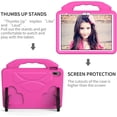 thumbnail image 4 of HCTian Compatible with iPad (A16) 11th Generation 11 Inch Kids Case,Impact-Resistant Shell Lightweight Foam Bumper Protective EVA Case Shockproof Cover Handle Stand for Children Proof Cover, 4 of 6