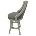 thumbnail image 2 of Pemberly Row 34" Swivel Wood Extra Tall Bar Stool in Smoke Gray, 2 of 3