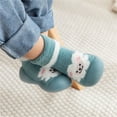 thumbnail image 5 of Boys Girls Animal Cartoon Socks Shoes Toddler WarmThe Floor Socks Non Slip Prewalker Shoes Boys Size 3 Shoes Baby Wrestling Shoes J11 Shoes All Shoes for Girls Shoes for 2 Year Old Boy, 5 of 5