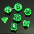 thumbnail image 1 of 7-dice Sided D4 D6 D8 D10 D12 D20 Magic-the-gathering Rpg Poly Game Set, 1 of 5
