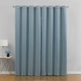thumbnail image 2 of VCNY Home Zoe Blue Geometric Grommet Blackout Curtain Panel, 52" x 90", 2 of 5