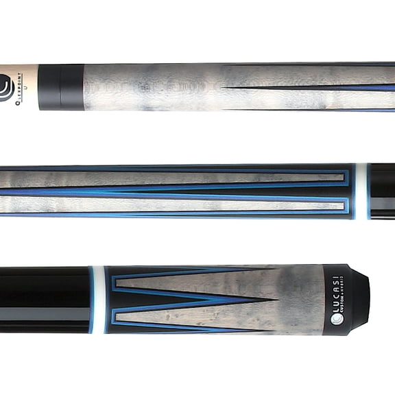 Lucasi LZC53 Pool Cue 58 Inch 2 Piece Pool Cue 1 Shaft