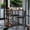 Black, variant on Bar Table and Chairs Set with Storage Shelves, Lofka Kitchen Table Set for 2, for Kitchen|Apartment - Black