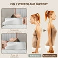 thumbnail image 5 of MOONORAH Memory Foam Pillow for Neck Pain Relief Cervical Sleepers Standard/Queen Gray, 5 of 11