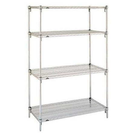METRO A556C Wire Shelving Starter Unit 48 In W Walmart