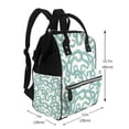 thumbnail image 2 of Kdxio Baby Diaper Backpack,Multi-Function Travel Backpack Nappy Bags,Nursing Bag, Fashion Mummy,Roomy Waterproof for Baby Care(Hand Drawn Snake), 2 of 6