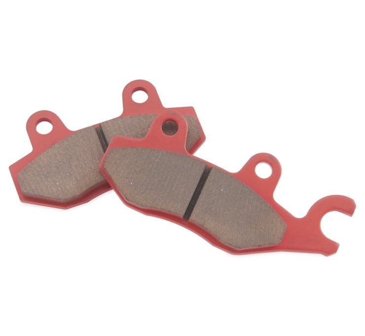 SOLLON Front and Rear Brake Pads Replacement for Yamaha Rhino 700 2008-2013 Can-Am Commander 800R XT X 2011-2019 Commander 1000 2011-2018 Commander 800 2011-2015 Maverick 1000 R 2013-2014 