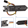 thumbnail image 4 of 20PCS Capacitive Soil Moisture Sensor Module 3.3-5.5V 3-Pin W/Gravity Wire Corrosion Resistant for Garden Watering DIY, 4 of 8