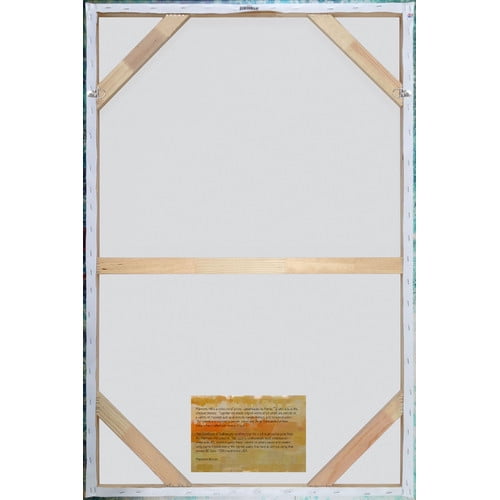 Marmont Hill "Linen Seaweed IV" Painting Print on Wrapped Canvas