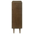 thumbnail image 4 of Modway Maisonette Solid Wood and Tufted Fabric Dining Side Chair in Light Gray, 4 of 7