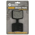 thumbnail image 1 of Niche Brake Pad Set for Arctic Cat ZR 6000 ZR 600 3602-017 Rear Semi-Metallic 519-KPA2513D, 1 of 6