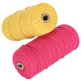 thumbnail image 1 of Single-strand Not Twisted Natural Cotton Macrame Rope, Natural Cotton Rope, For Home, 1 of 8