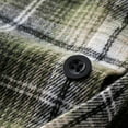 thumbnail image 6 of FDGIU Men's Flannel Shirt 2025 - Long Sleeve Button Down Plaid, Soft Fall Winter Casual Top, 6 of 7