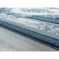 thumbnail image 3 of United Weavers Drachma Patras Traditional Medallion Runner Rug, Aqua, 2'7" x 7'4", 3 of 5