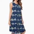 thumbnail image 2 of Together Is Our Favorite Place To Be Camper Dress Elegant Party Dresses Evening Dresses Women Dress Sleeveless Dress Ladies Dresses, 2 of 4