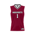thumbnail image 2 of Youth GameDay Greats #1 Maroon UMass Minutemen Lightweight Basketball Jersey, 2 of 4