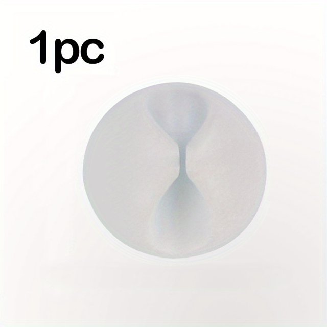 1/2/3/5/10/20 Pcs Silicone Cable Organizer, Data Cable Storage And Finishing Buckle,
