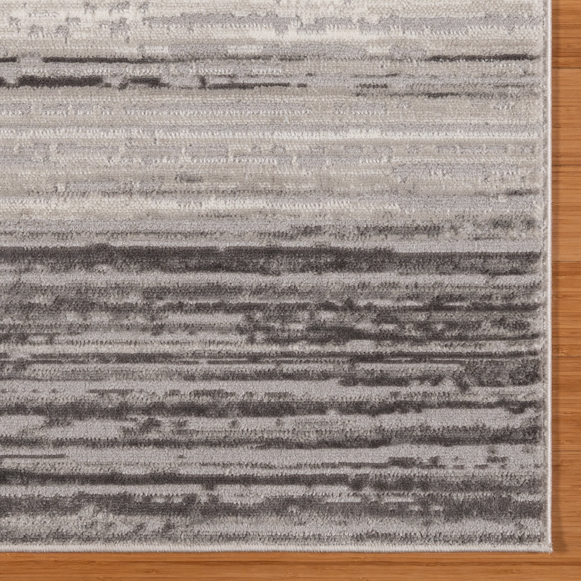 Gertmenian Bloom Osian Modern Ombre Gray Area Rug, 9x13