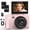 Pink, variant on XLURC 4K Digital Camera Wifi 64MP Vlogging Camera for YouTube with 3" 180° Flip Screen, 18X Digital Zoom Photography Camera with 32GB Micro SD Card & 2 Batteries