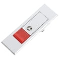 thumbnail image 1 of Cerradura de panel de gabinete eléctrico, cerradura de leva con botón pulsador y llaves, cerradura de puerta de gabinete de instrumentos, cerradura de puerta de gabinete eléctrico industrial, 1 of 8