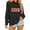 Black, variant on Womens Valentines Sweatshirt Cute Love Heart Graphic Long Sleeve Round Neck Casual Fashion Holiday Sweatshirts Tops (XS, White)