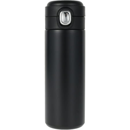 

OROMYO Stainless Steel Travel Cup with Leak-proof Lid Insulated Vacuum Travel Coffee Mug Pop-up Travel Coffee Cup for Hot and Cold Water Coffee and Tea for Household Travel (450ml)