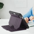 thumbnail image 4 of Allytechgroup Magnetic Case for Apple iPad Mini 7th 6th Generation 8.3", Multi Angle Viewing Stand Auto Sleep Wake Shockproof Protective Bumper Case Cover for iPad mini 6 7 2021/2024, Purple, 4 of 7