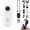 white-4k, variant on Hunt Sight Body Camera,hunt sight camera,Thumb-Sized UHD POV Mini Cam, 160° Wide Angle, Magnetic Base, Audio & Video Recording for Hunting, Work, Travel & Outdoor Use