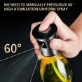 thumbnail image 6 of Ovzne Oil Dispenser Bottle, 200ml Olive Oil Dispenser Oil Sprayer, Clear Glass Refillable Oil and Vinegar Dispenser Bottle with Measuring Scale Pump for Kitchen, Cooking, Salads, Baking Frying Clearan, 6 of 8