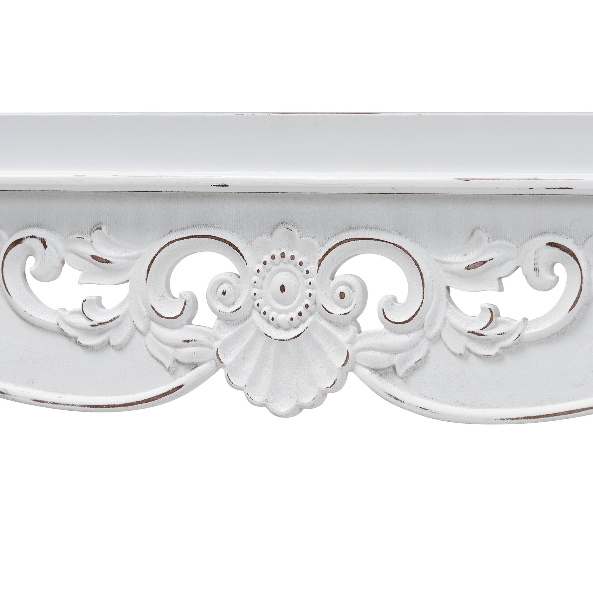 Baxton Studio Rafferty Classic Console Table, White
