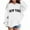White, variant on New York Hoodies for Girl Fall Winter Long Sleeve Casual Graphic Hooded Sweatshirt with Pockets Kids Pullover Tops