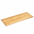 thumbnail image 2 of Cal Mil Mid Century Walnut Rectangular Riser Shelf, 12 x 24 x .5 inch -- 2 per case., 2 of 2