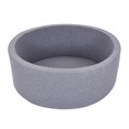 thumbnail image 4 of LOVIVER Foam Baby Ball Pool Easy to Clean Comfortable Round Ball Pool for Indoor Grey, 4 of 8