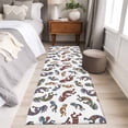 thumbnail image 4 of Boho Western Colorful 2'x6' Runner Rugs for Hallway Kitchen Bedside Non Slip Washable, Vintage Abstract Art Ethnic Tribe Entryway Rug Runners with Rubber Backing, Long Carpet Runner for Laundry Room, 4 of 8
