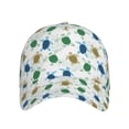 thumbnail image 2 of Naloa Original Classic Low Profile Hat Men Women Baseball Cap Dad Hat Adjustable Unconstructed Cute Turtle Print Cap, 2 of 9