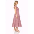 thumbnail image 5 of FashionStream Sleeveless Smocked Bodice Tiered Sundress, Women's, 5 of 5