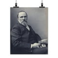 thumbnail image 2 of Print: Thomas Hovenden, Artist, Seated, Holding A Photograph(?), Facing, 2 of 4