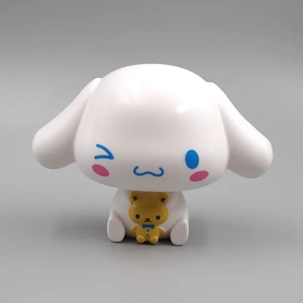 Kawaii Sanrio Anime Figure Cinnamoroll Pachacco Kuromi Doll Hello