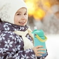 thumbnail image 5 of Hawsaiy 12oz Kids Insulated Water Bottle with Straw Lid, Leak-Proof Stainless Steel BPA-Free Thermos for School Boys and Girls, 5 of 8