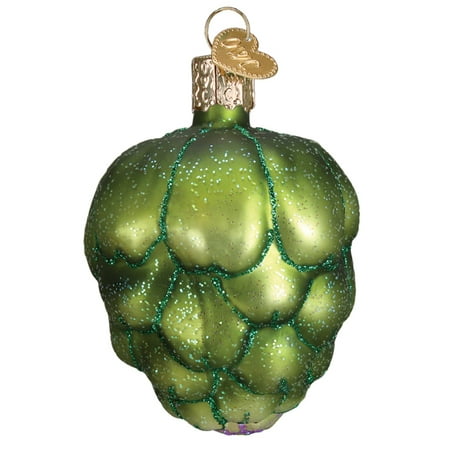 Old World Christmas Artichoke Vegetable Food Glass Tree Ornament 28058 FREE
