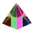 thumbnail image 1 of Billuyoard Cubo colorido decoración de escritorio juguete a presión multicolor dulce regalo cristal fino mano de obra tamaño compacto de larga duración Decoración del hogar  pirámide 5 cm Billuyoard HA084374-01, 1 of 6
