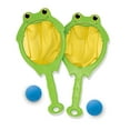 thumbnail image 1 of Melissa & Doug Sunny Patch Froggy Toss and Catch Net Game With 2 Balls, 1 of 2