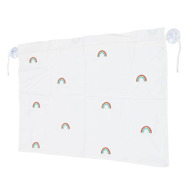 Cortina De Sunshade De Automóvil, Cortina De Lino De Algodón De Tapa De La Cubierta Del Automóvil Retráctil Y Plegable Para El Algodón De Algodón Para Protección Solar,