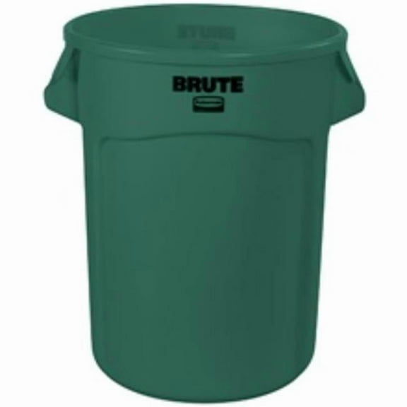 Brute RUB332CG 32 gal Brute Trash Can, Green