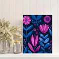 thumbnail image 2 of Floral Bloom Canvas Wall Art, Modern Flower Print for Living Room Bedroom Office Hallway Kitchen Dining Room Decor, 2 of 8