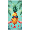 thumbnail image 3 of Cartoon Pineapple Banner Tropical Decoration Flamingo Backdrop Beach Party Photo Prop for Summer Event Vacation Luau, 3 of 7