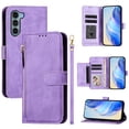 thumbnail image 3 of Funda para Motorola MOTO G200 5G Cartera de Mano con Cremallera y Correa Cruzada Desmontable, 3 of 5