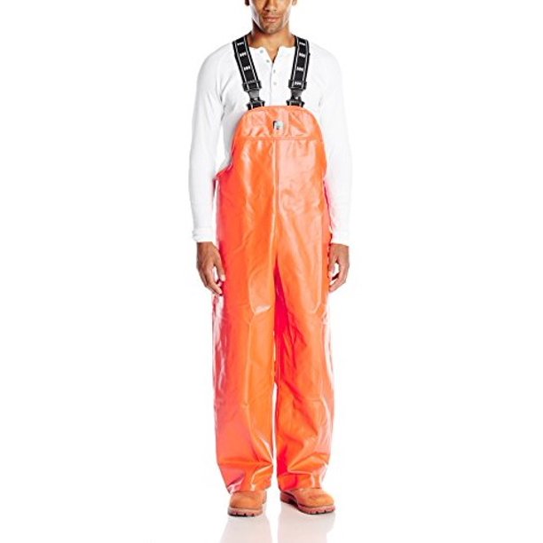Helly Hansen Helly Hansen Workwear Nusfjord Fishing Bib Pant, Orange